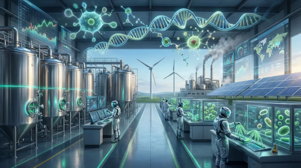 Global Synthetic Biology & Biomanufacturing Market 2026–2036 Sustainability Policies and Carbon Pricing Drive Rapid Adoption